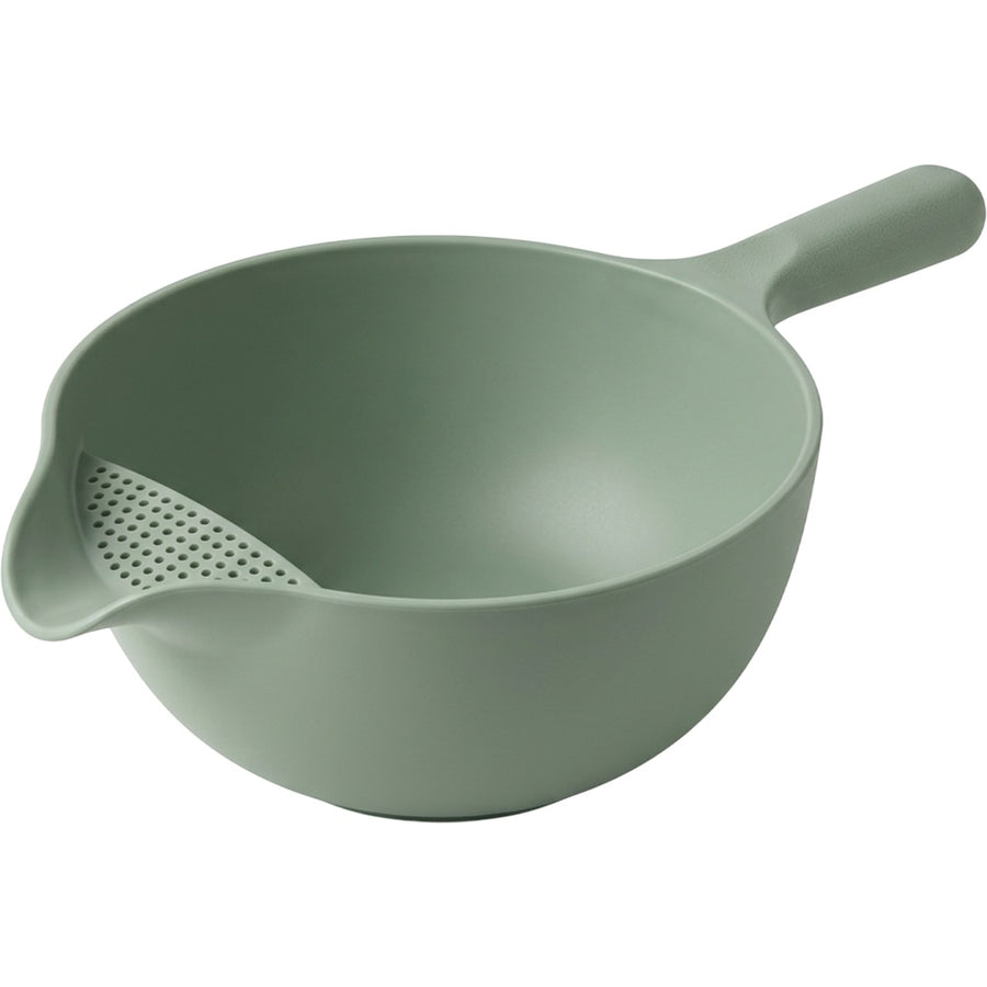 Olyns Flowcrest Handled Produce Rinse Funnel 3 qt Sage